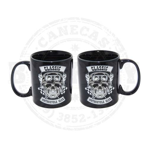 Caneca Motorcycle Club Modelo 2 By Grazy Canecas